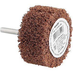 Roda com haste para acabamento 60mm x 30mm grão 100 VONDER