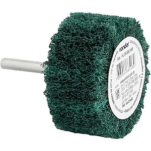 Roda com haste para acabamento 60mm x 30mm grão 180 VONDER