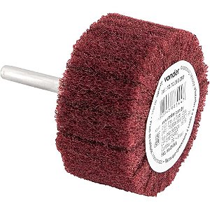 Roda com haste para acabamento 60mm x 30mm grão 280 VONDER