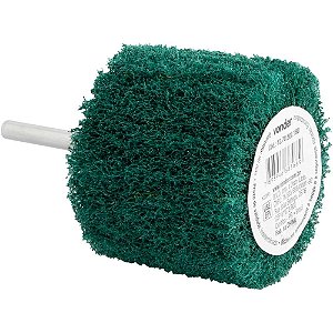 Roda com haste para acabamento 60mm x 50mm grão 180 VONDER