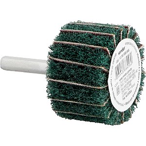 Roda com haste para remoção e acabamento 40mm x 25mm grão 180 VONDER