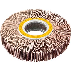 Roda de lixa 150mm x 25mm sem haste grão 80 VONDER