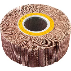 Roda de lixa 150mm x 50mm sem haste grão 80 VONDER