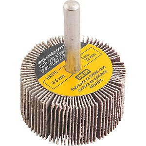 Roda de lixa 40mm x 20mm com haste grão 220 VONDER
