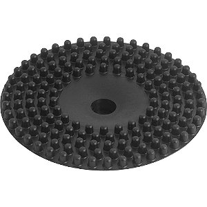 Suporte em disco de borracha 7" rígido com saliências para politriz VONDER