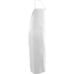 Avental de PVC com forro 1,20m x 0,70m branco 5 peças NOVE54