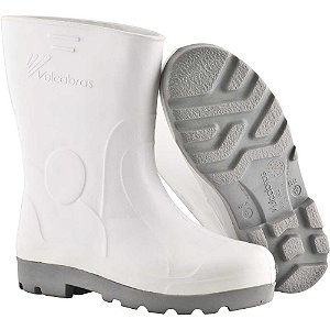Bota de EVA branca solado cinza 36/37 VULCABRAS