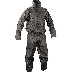 Conjunto para proteção para motoqueiro Luxo em PVC 2900 tamanho M preto PANTANEIRO