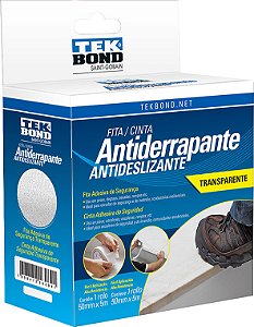 Fita antiderrapante 50mm x 5m transparente 21171050501 TEKBOND
