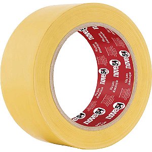 Fita adesiva para demarcação 48mm x 30m amarela NOVE54