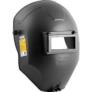 Máscara para solda com visor fixo ajuste com catraca VD 721 VONDER - 10 unidades