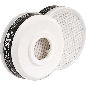 Cartucho para respiradores série 630 NW 60926 MULTIGASES + P3 para vapores orgânicos 627 NW PLASTCOR