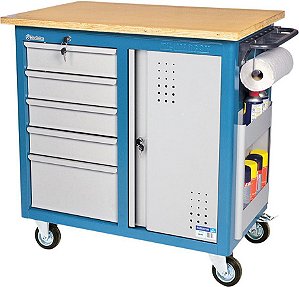 Bancada móvel para ferramentas 850mm x 540mm x 900mm CR-25 MARCON