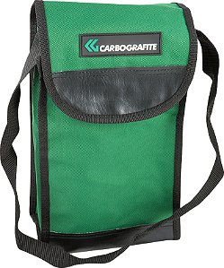 Bolsa em nylon para ferramentas 30,0cm x 15,0cm x 5,0cm fechada CG 415 CARBOGRAFITE