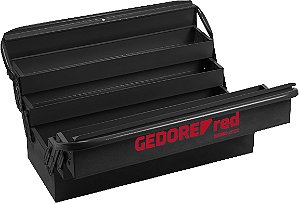 Caixa metálica sanfonada para ferramentas com 5 gavetas 500,0mm x 330,0mm x 195,0mm 3301654 GEDORE RED