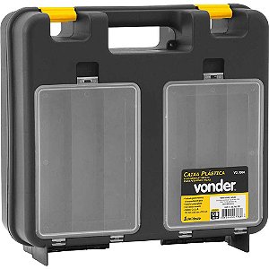 Caixa para ferramentas plástica 34,0cm x 34,0cm x 13,0cm VD 7001 VONDER
