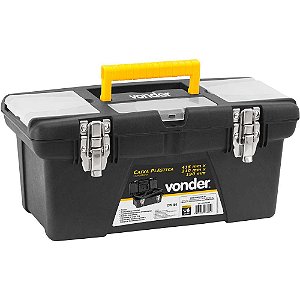 Caixa para ferramentas plástica 41,5cm x 21,0cm x 19,0cm CPV 160 VONDER