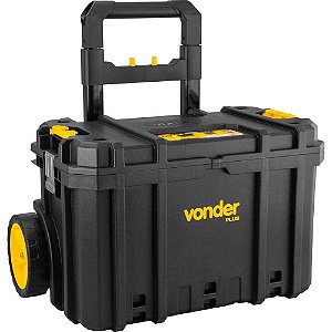Caixa plástica para ferramentas com rodas CRV 700 VONDER PLUS