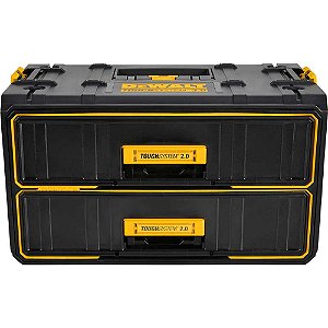 Caixa plástica para ferramentas tipo gaveta dupla ToughSystem 2.0 DWST08320 DEWALT