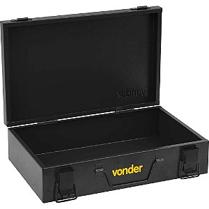 Maleta metálica para ferramentas 400mm x 250mm x 100mm VONDER