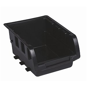 Gaveteiro plástico nº7 preto 21,0cm x 32,5cm x 17,0cm 7P MARCON