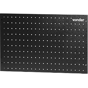 Painel porta-ferramentas metálico 57,5cm x 37,5cm VONDER