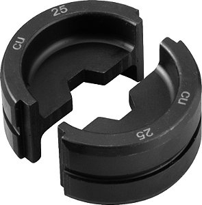 Matriz hexagonal 25 mm² para o Alicate Cortador e Crimpador Hidráulico a Bateria ACC 400 VONDER