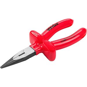 Alicate bico meia cana reto 8" com isolação até 1.000V VONDER