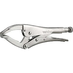 Alicate de pressão 10" mordente curvo longo VONDER PLUS