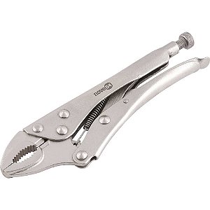 Alicate de pressão 10" mordente curvo NOVE54