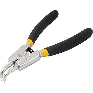 Alicate para anéis externos bico curvo 4.1/2" - 114,3mm VONDER
