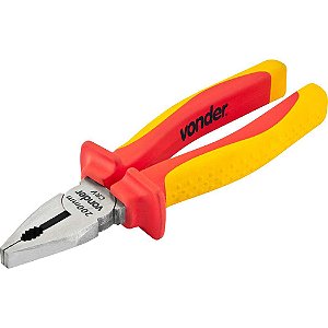 Alicate universal 200mm VDE com isolação até 1.000V VONDER