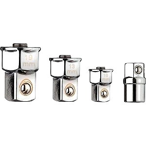 Jogo de adaptadores para chave com catraca 4 peças R47001004 GEDORE RED