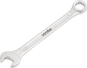 Chave combinada 10mm aço cromo vanádio reta VONDER