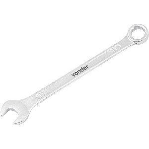 Chave combinada 11mm aço cromo vanádio reta VONDER
