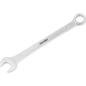 Chave combinada 13mm aço cromo vanádio reta VONDER
