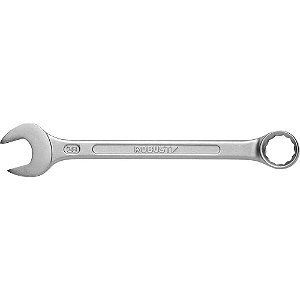 Chave combinada 28mm aço especial niquelado e cromado S09100280 3370077 ROBUST
