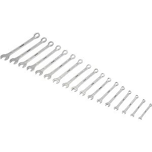Jogo de chaves combinadass 6mm a 22mm 17 peças com suporte VONDER