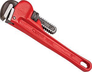 Chave cano/grifo 18" tipo Stillson aço cromo molibdênio Heavy Duty ST70806ST SATA