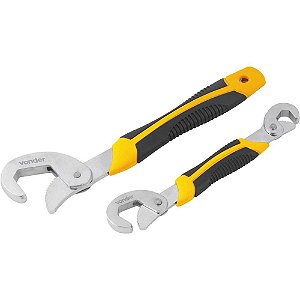 Chaves autoajustáveis para canos 9mm a 32mm com 2 peças VONDER