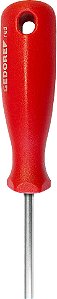 Chave de fenda 1/8" x 4" aço cromo vanádio R38100819 GEDORE RED