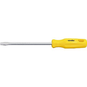 Chave de fenda 5/16" x 6" aço cromo vanádio com ponta magnetizada VONDER