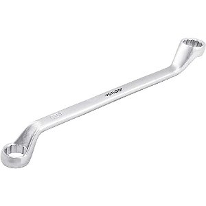 Chave estrela 20mm x 22mm aço cromo vanádio cromado fosco VONDER