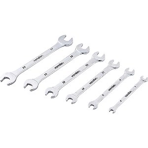Jogo de chaves fixas 6mm a 17mm cromadas VONDER