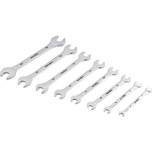 Jogo de chaves fixas 6mm a 22mm cromadas VONDER