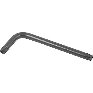 Chave hexalobular tipoL com furo guia T45 VONDER - 5 unidades