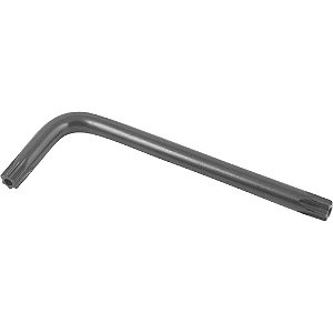Chave hexalobular tipoL com furo guia T50 VONDER - 5 unidades