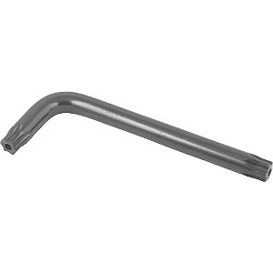 Chave hexalobular tipoL com furo guia T60 VONDER - 5 unidades