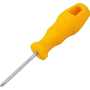Chave phillips 1/8" x 2" aço cromo vanádio VONDER
