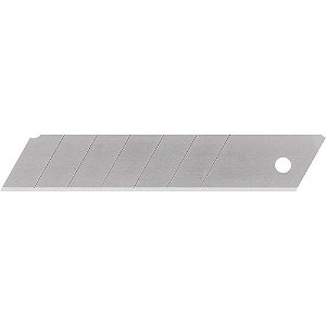 Lâmina para estilete 25mm tubete com 10 peças VONDER